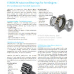 Advanced Bearings for AeroEngine/APU Gearboxes and Mainshaft Applications