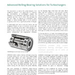 Advanced Rolling Bearing Solution for Turbochargers